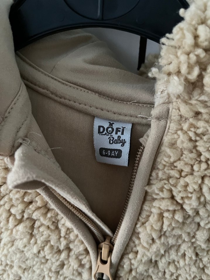 Kahverengi Kürklü Bebek Tulum - Görsel 3