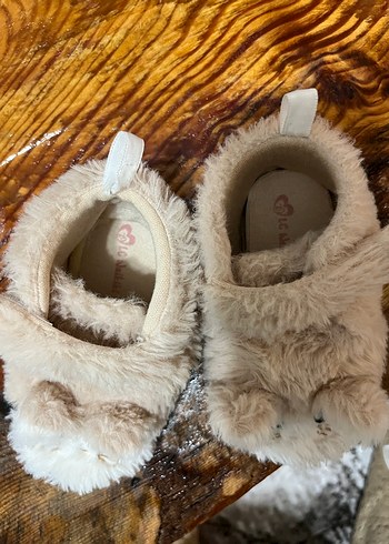 Kız Çocuk Peluş Ev Terliği - Görsel 3