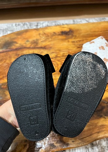 Kız Çocuk Siyah Tokalı Babet Ayakkabı - Görsel 4