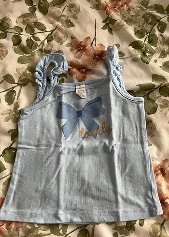 Kız Çocuk Nakışlı ve Örgü Atlet Seti - Görsel 3