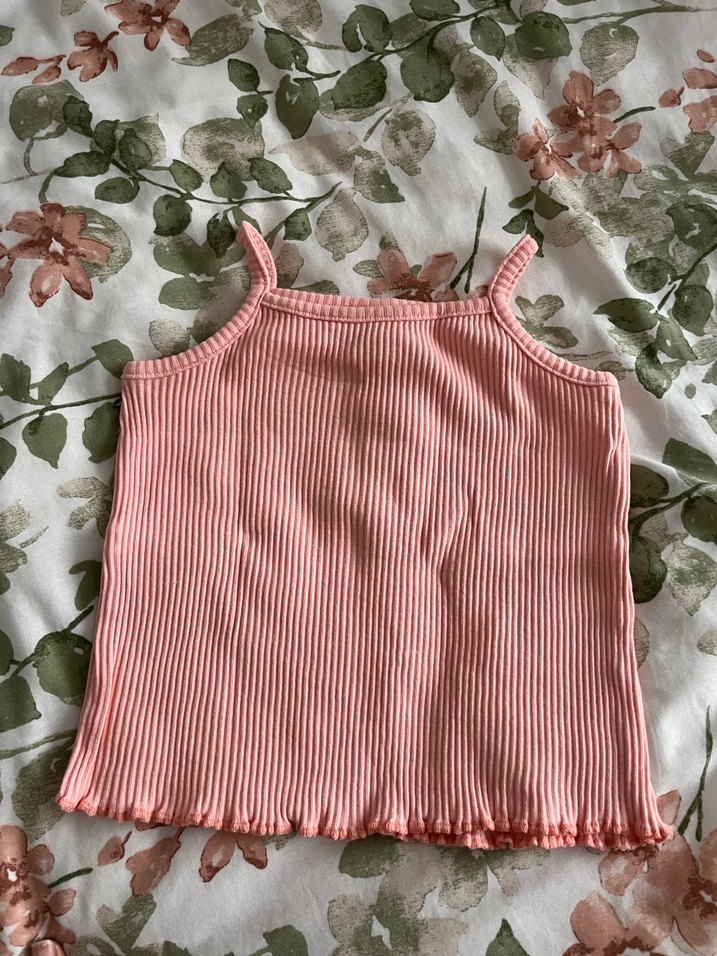 Kız Çocuk Nakışlı ve Örgü Atlet Seti - Görsel 2