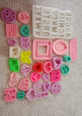 Çok Renkli Pastel Tırnak Süsleme Kalıpları - Görsel 2