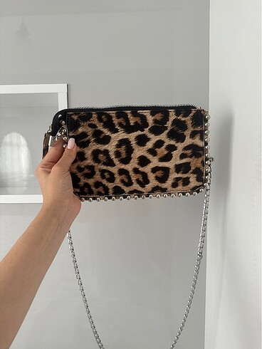 Leopar çanta