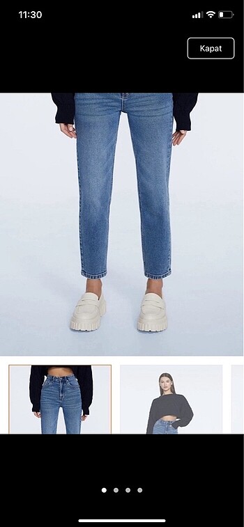 Bershka mom jean