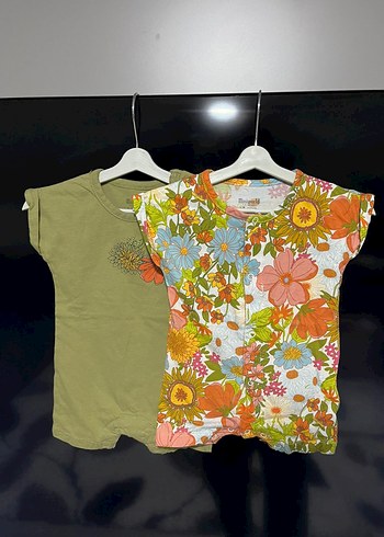 Renkli Baskılı Kız Tulumlari - Görsel 2