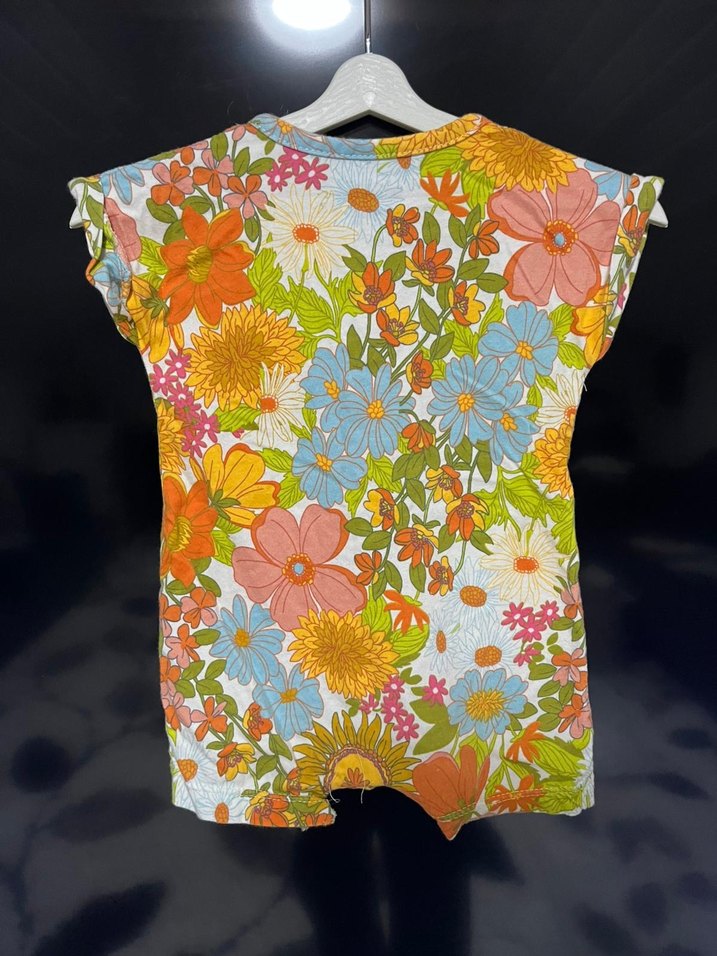 Renkli Baskılı Kız Tulumlari - Görsel 5