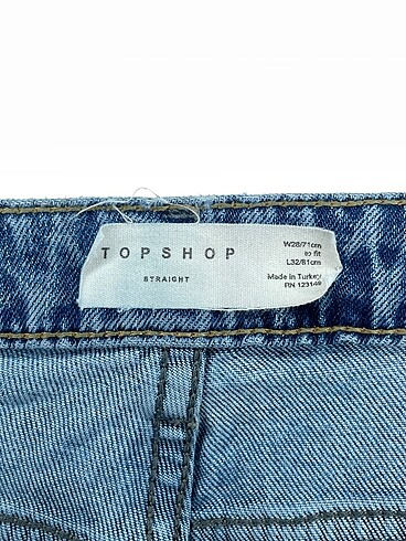 l Beden mavi Renk Topshop Jean / Kot %70 İndirimli.