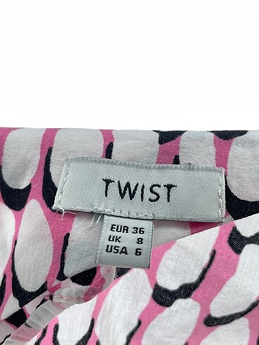 36 Beden çeşitli Renk Twist Bluz %70 İndirimli.