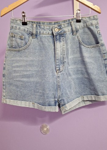 Kadın Mavi Denim Şort