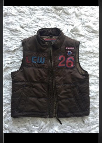 Mevsimlik fermuarlı çocuk yelek LCW