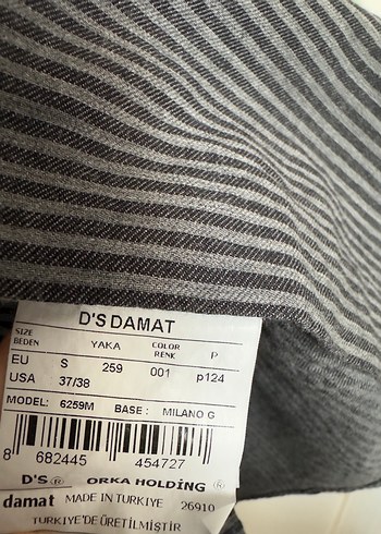 Damat TWN S beden çizgili gömlek - Görsel 4