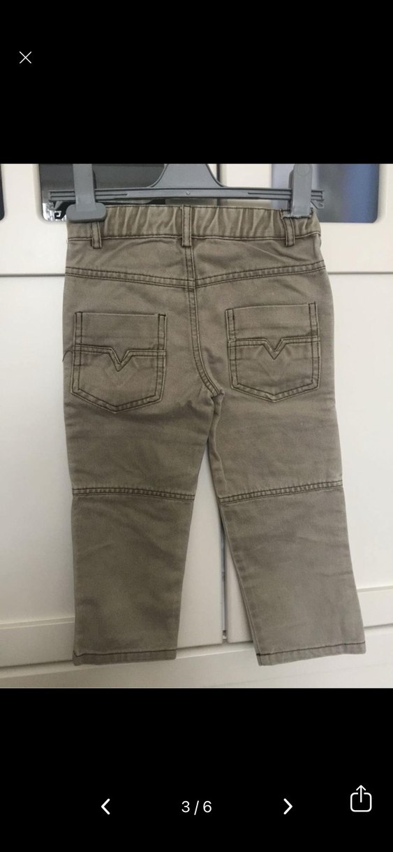 Panço bej renk çocuk pantolonu - Görsel 2