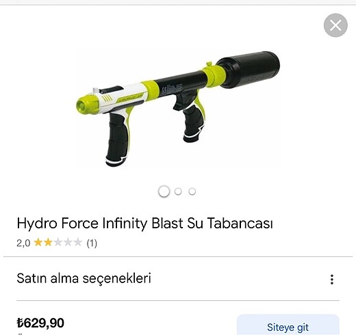 Beden Renk Infinity blast su tabancası