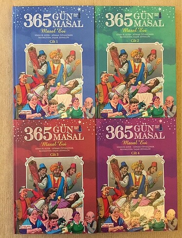 365 gün masal 4 kitap