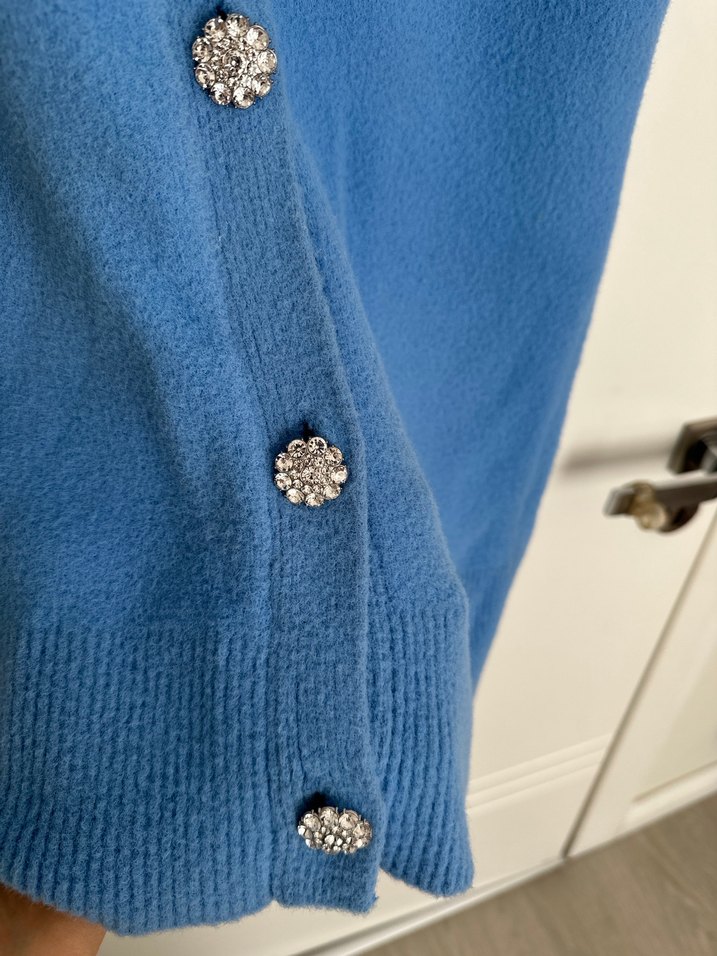 Zara düğmeli süveter yelek - Görsel 2