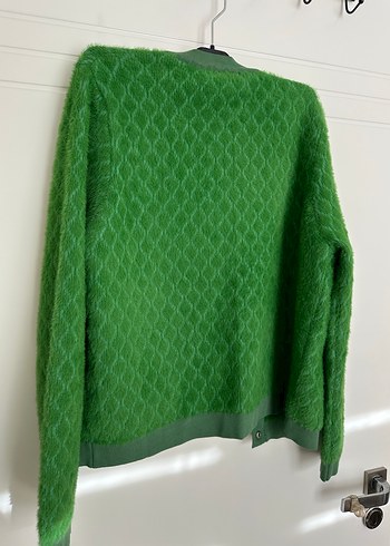 Nuss etiketli angora hırka - Görsel 4