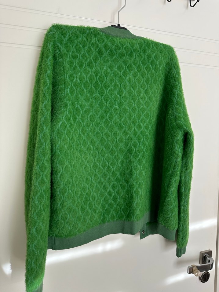 Nuss etiketli angora hırka - Görsel 4