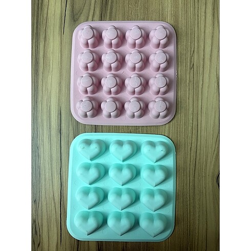 Diğer Şekilli Silikon Kalıp 2li Set