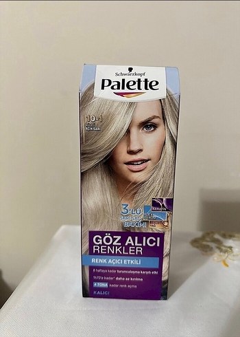 Schwarzkopf Palette 10-1 Açık Sarı Saç Boyası