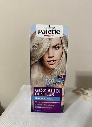Palette sac boyası