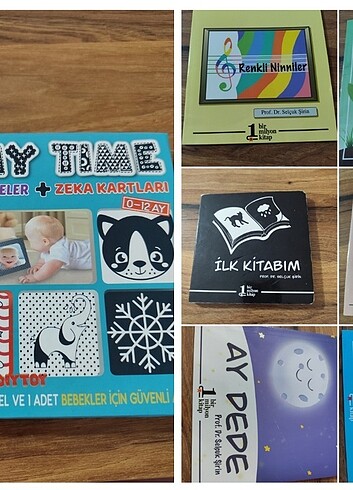 Tumytime etkinlik seti + Bebek kitapları 