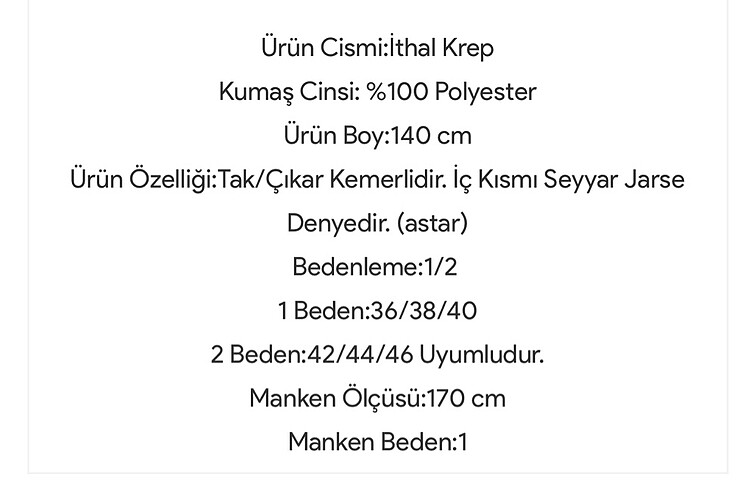 38 Beden çeşitli Renk Tesettür elbise