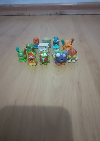 Renkli Mini Aksiyon Figür Seti