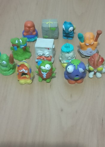 Renkli Mini Aksiyon Figür Seti