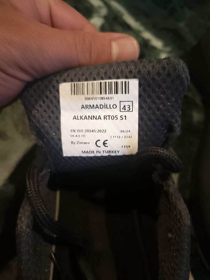 Armardillo Gri Erkek Spor Bot - Görsel 4