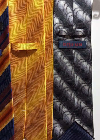 Parlak Çok Renkli Erkek Kravat Seti - Görsel 5