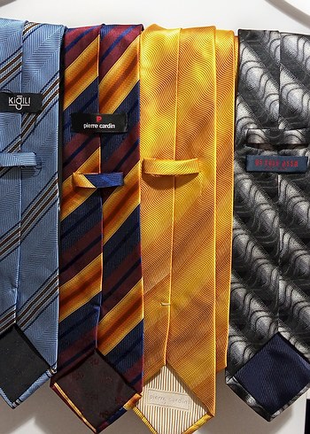 Parlak Çok Renkli Erkek Kravat Seti - Görsel 7