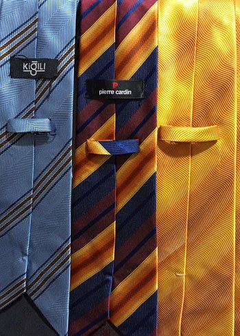 Parlak Çok Renkli Erkek Kravat Seti - Görsel 4