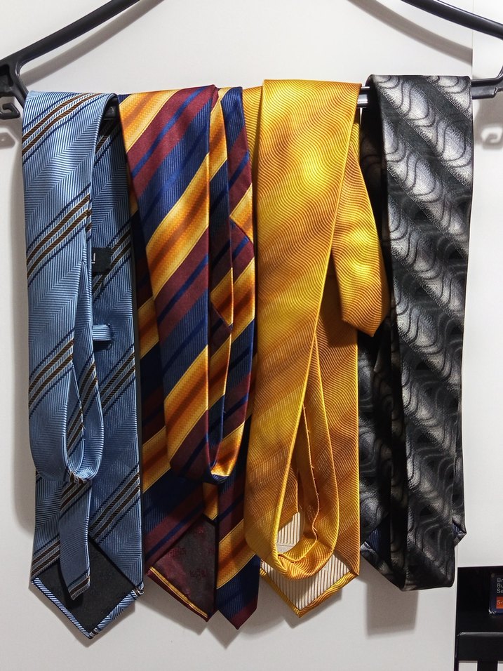 Parlak Çok Renkli Erkek Kravat Seti - Görsel 3