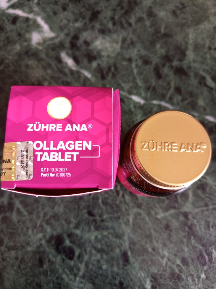 Zühre Ana Parlak Pembe Kolajen Tablet - Görsel 3