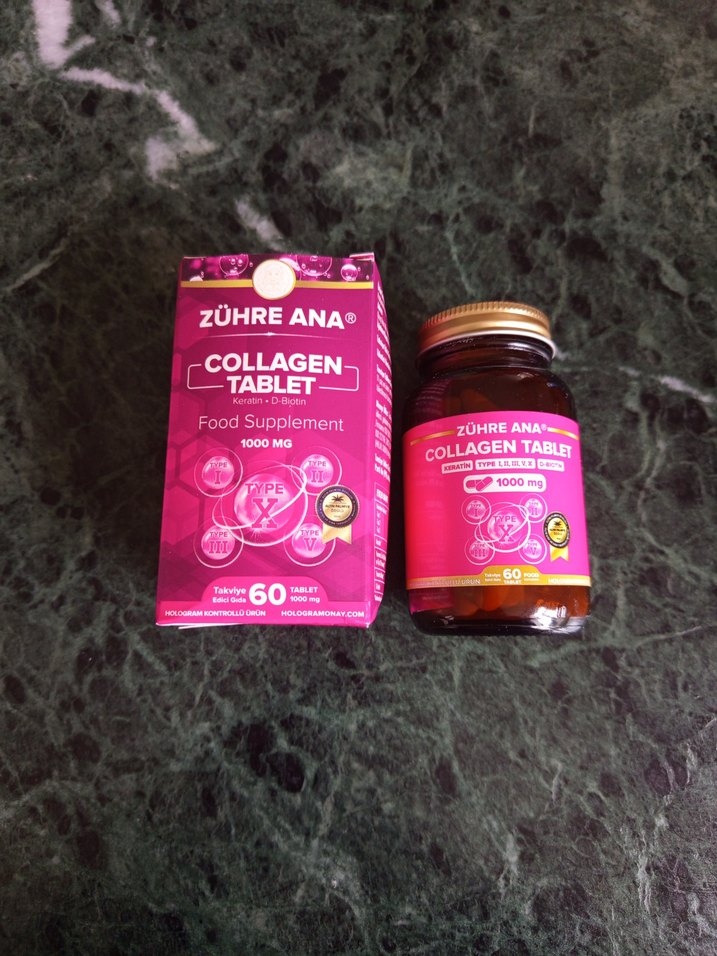 Zühre Ana Parlak Pembe Kolajen Tablet - Görsel 5