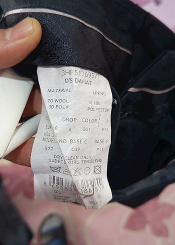 Erkek Siyah Regular Fit Takım Elbise Ceket - Görsel 7