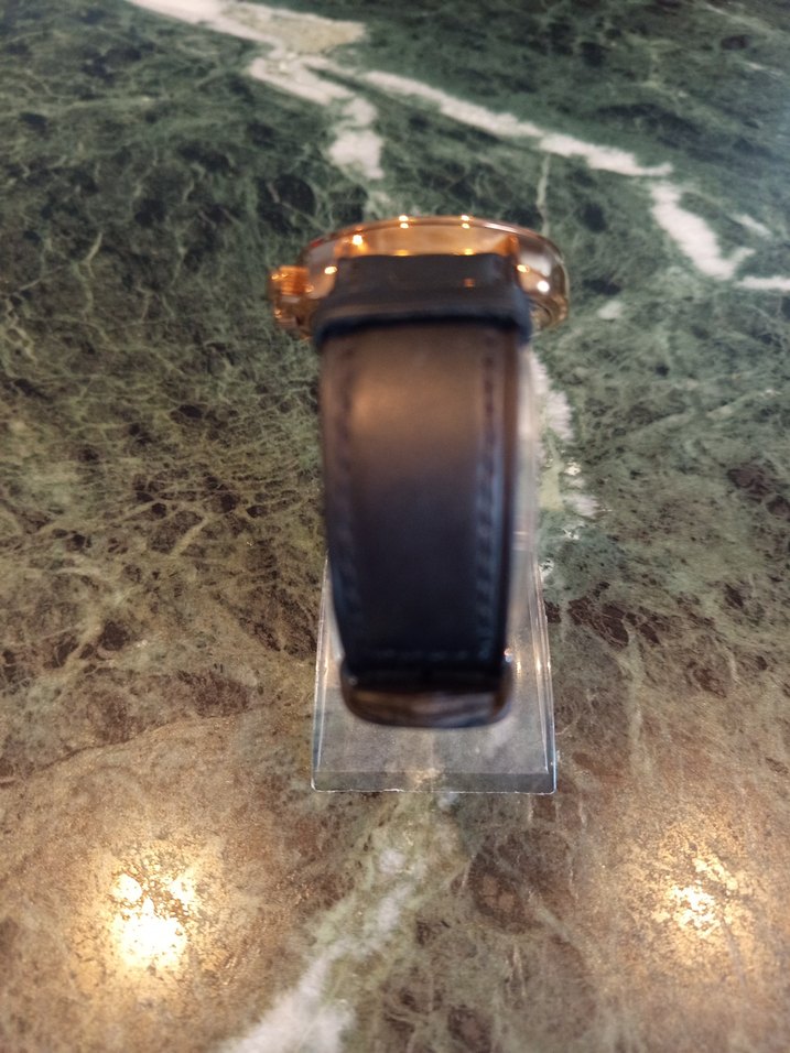 Klasik Siyah Erkek Biker Saat - Görsel 3