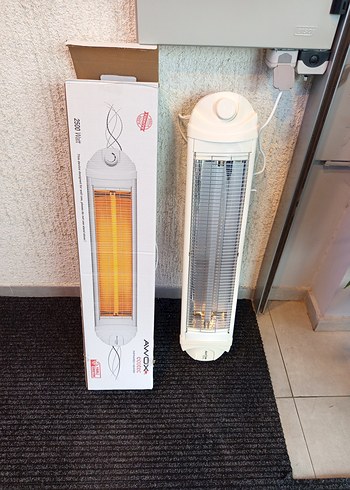 Beyaz Dikey Elektrikli Isıtıcı - Görsel 2