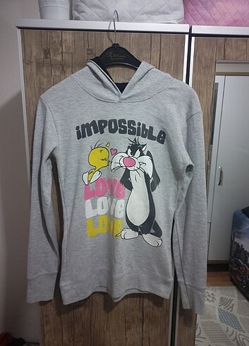 Akay Bayan kapşonlu sweat