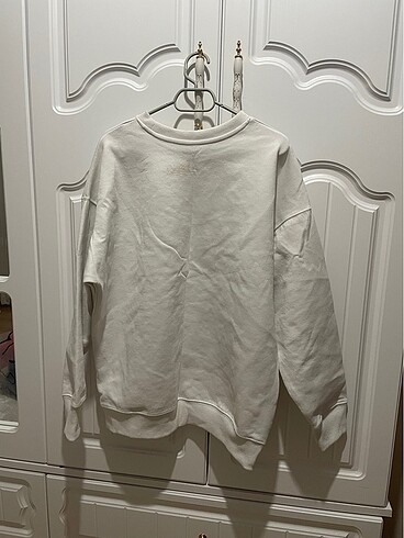 Zara Beyaz zara sweatshirt