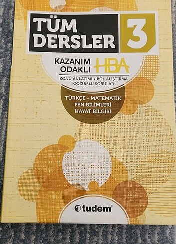 TUDEM 3.SİNİF 