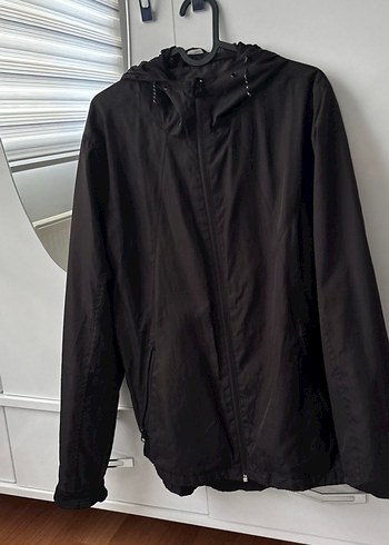 Fermuarlı Siyah Kadın Ceket - Görsel 3