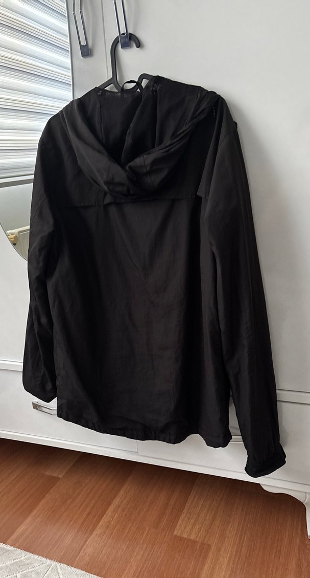 Fermuarlı Siyah Kadın Ceket - Görsel 2