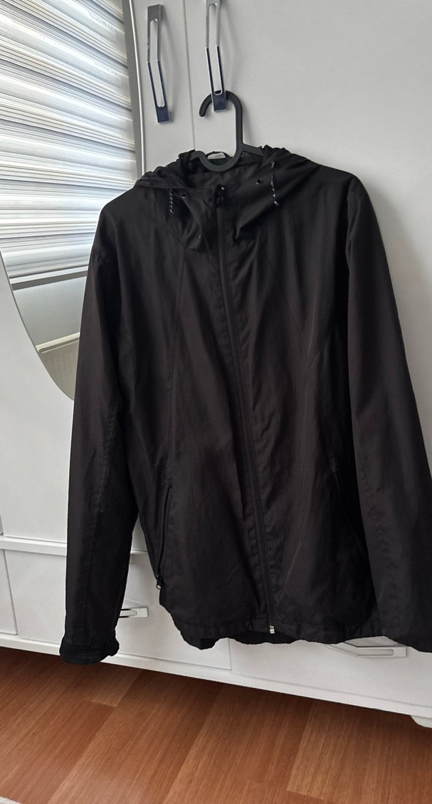 Fermuarlı Siyah Kadın Ceket - Görsel 3