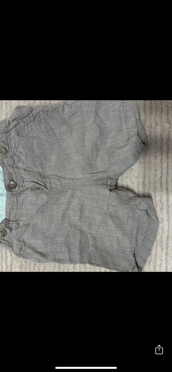Gri Erkek Bebek Keten Takım - Görsel 3