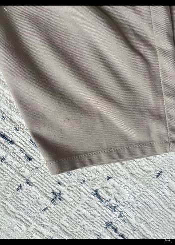 s Beden Bej Kadın Kumaş Pantolon Regular Fit BERSHKA