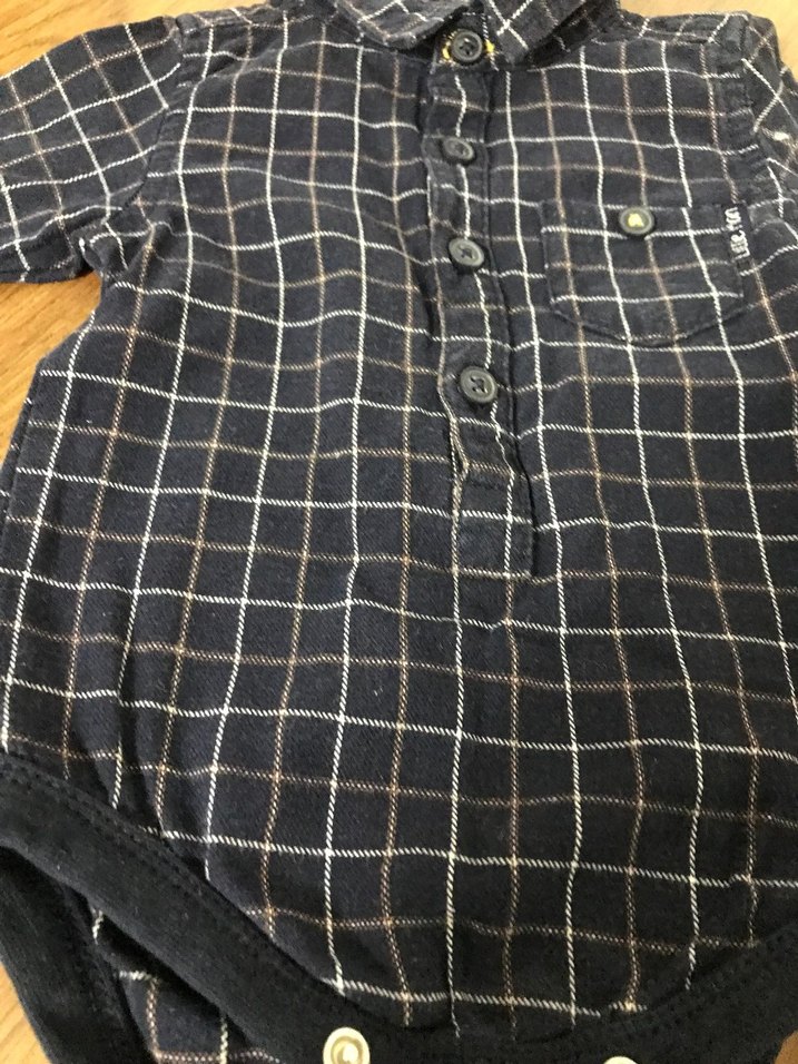 Düğmeli Erkek Bebek Kot Gömlek - Görsel 2