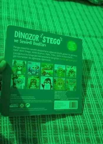 Dinozor Stego ve Sevimli Dostlar Çocuk Kitabı - Görsel 3