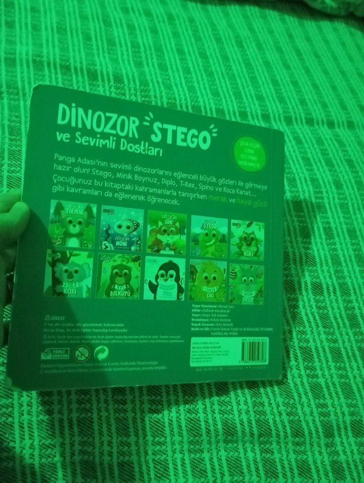 Dinozor Stego ve Sevimli Dostlar Çocuk Kitabı - Görsel 3
