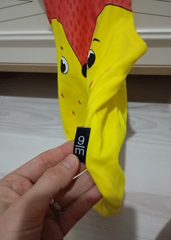 Renkli Baskılı bebek tulum - Görsel 3